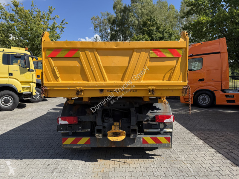 Camion MAN TGA 6X2 Kipper Kran Palfinger 15500