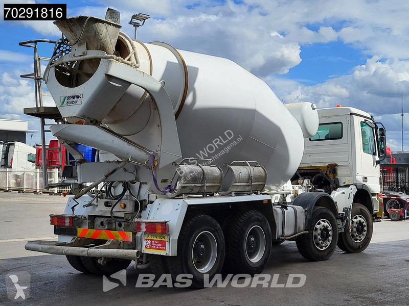 Camion Mercedes 3236 8X4 9M3 Stetter Mixer...