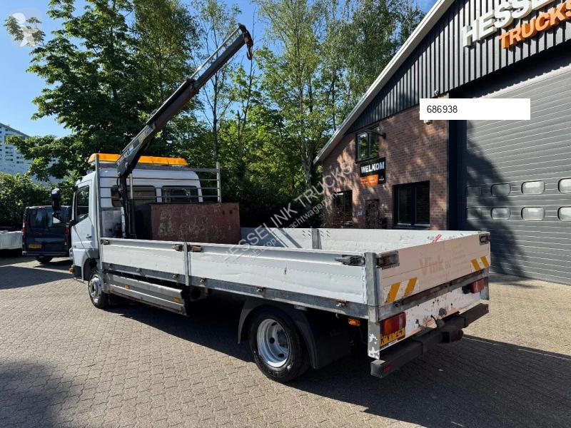 Camion Mercedes 818 Machinery transporter +...