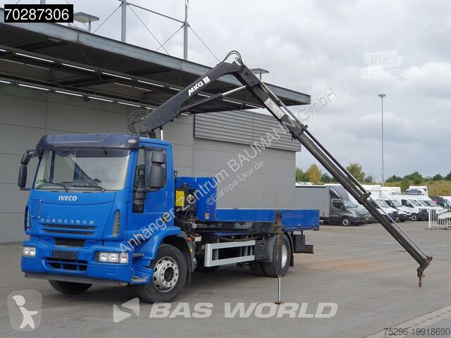 Camion Iveco 180E250 4X2 18tonner MKG-HLK66 Crane
