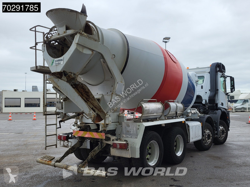 Camion Mercedes 3240 8X4 9m3 Stetter Full Steel...