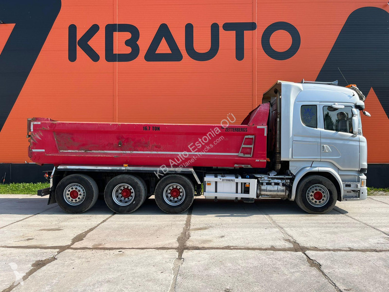 Vrachtwagen Scania R 520 8x4*4 RETARDER / BOX...