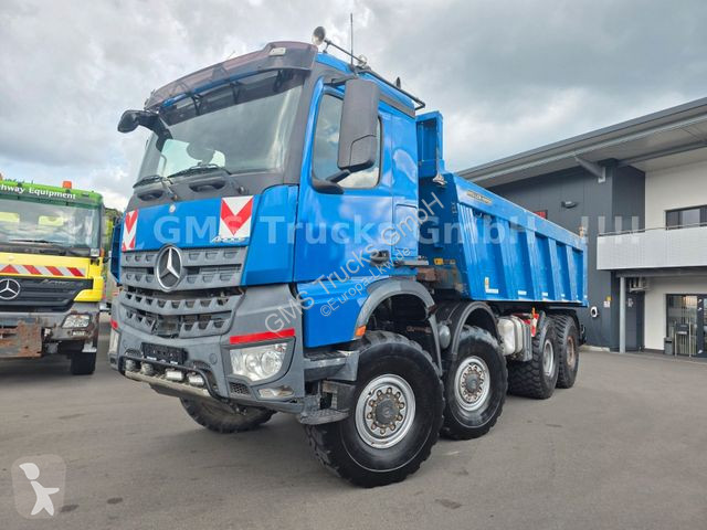 Camion Mercedes 4145 / 8X8 ALLRAD / Meiller 18...