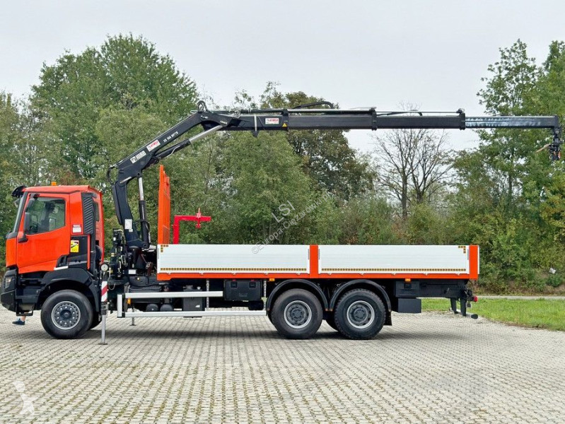 شاحنة Renault K 380 * HIAB 166 BS-3 HIDUO +...