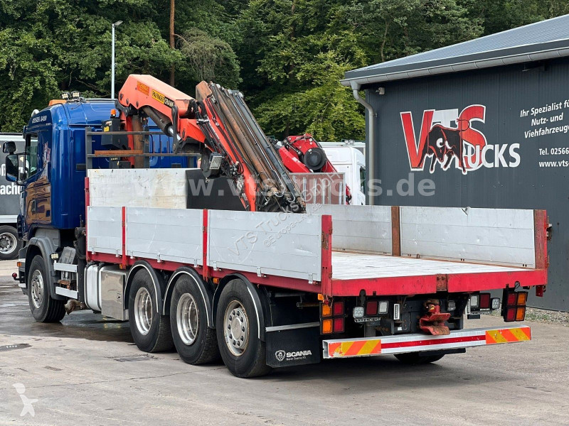 Camión caja abierta Scania L R620 V8 8x4 enk/ift,Pritsche Palfinger ...