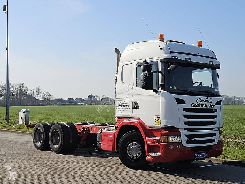 شاحنة Scania G450 H 6X4 RET PTO WB410