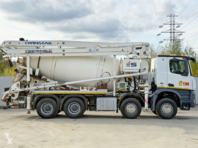 Beton Mercedes AROCS 3743 * Betonpumpe + FUNK *...