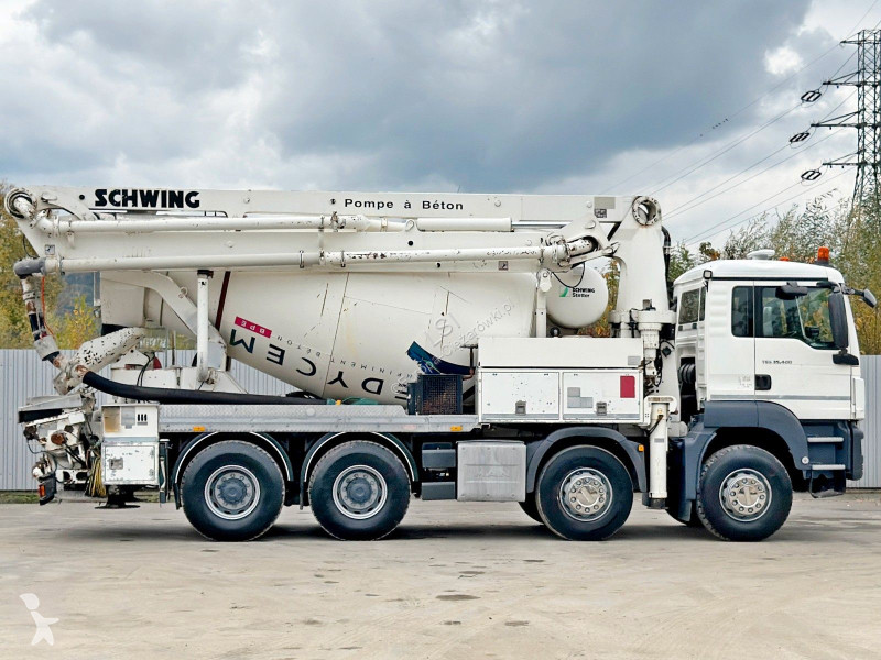 Камион MAN 35.400 BETONPUMPE * 8x4 / TOPZUSTAND