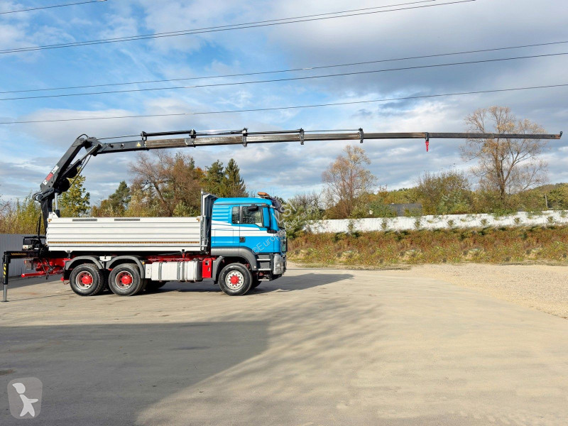 شاحنة MAN TGS * HIAB 220 - C5 + FUNK / 6x6
