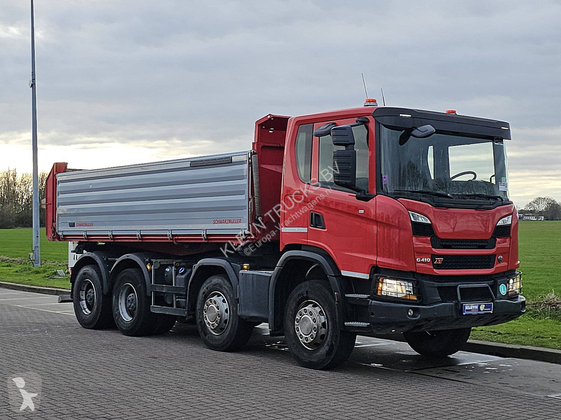 شاحنة Scania 410 XT 8X4 RETARDER 3WAY