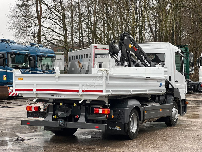 شاحنة Mercedes 823 4x2 DSK mit HIAB 072...