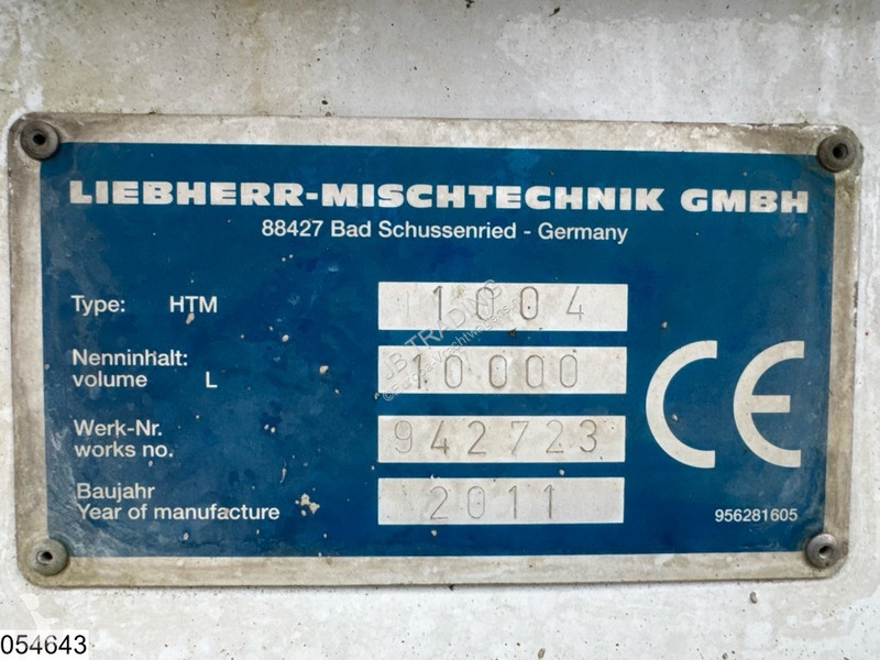 Beton Liebherr Betonmixer Liebherr 10m3