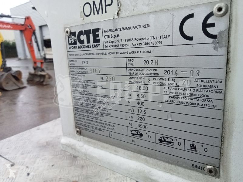 Camião CTE ZED 20.2 H on Renault 120 DXI Maxity