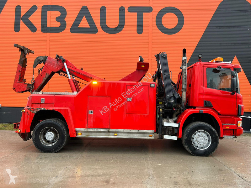 شاحنة Scania 4x4 BRO WRECKER / 2x WINCH 10 + 30...