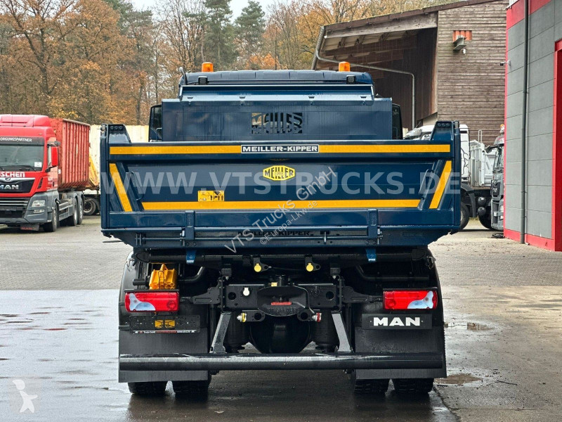 شاحنة MAN 15.320 4x2 Blatt-Luft Meiller-Aufbau...