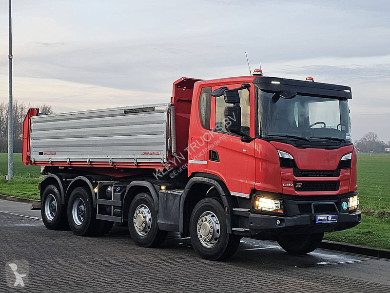 شاحنة Scania 410 XT 8X4 RETARDER 3WAY