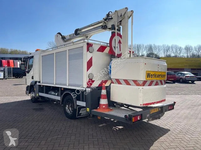شاحنة DAF 45160 CUSTERS Hoogwerker 14,5 mtr /...
