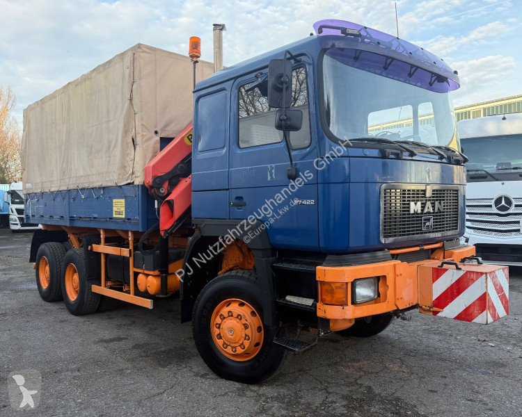 شاحنة MAN 6X6 Rotzler Winde Palfinger Kran