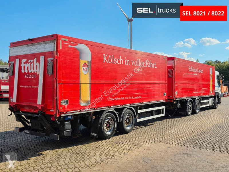 شاحنة مقطورة Iveco 420 / Ladebordwand /...