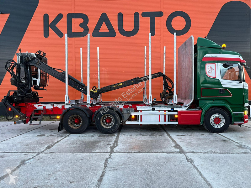 شاحنة Scania R 580 6x4 OGIFT F96S79 / RETARDER