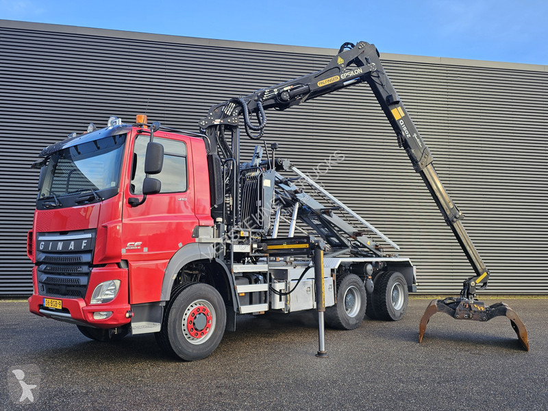 Camion Ginaf CF 410 6x4 / 6x6 / PALFINGER Z...