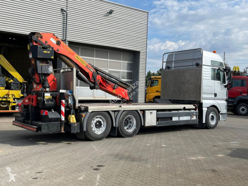 شاحنة MAN TG-X 26.400 6x2 Pritsche Heckkran...
