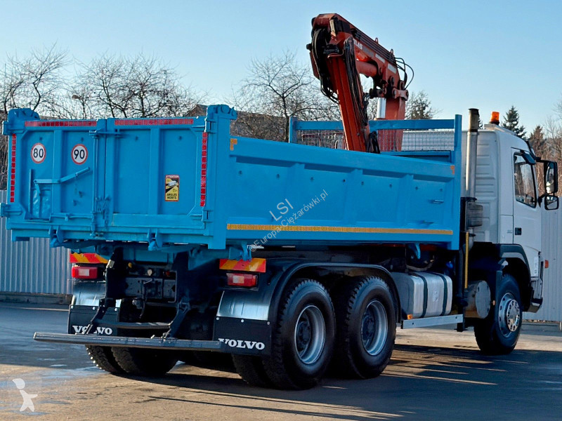 شاحنة Volvo 380 Kipper 5,10 m * ATLAS TEREX...