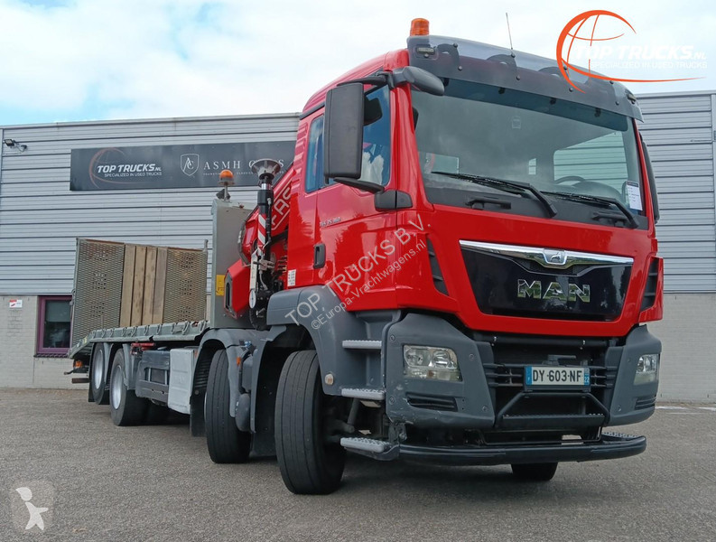 شاحنة MAN 35.360 8x2 - Fassi 23TM Kraan, Crane,...