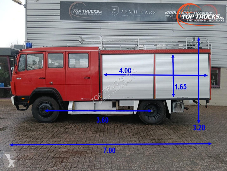 شاحنة Mercedes AF 4x4 - 1.600 ltr watertank...