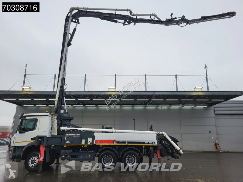 Betonárske zariadenie Mercedes 2636 6X4 24mtr...