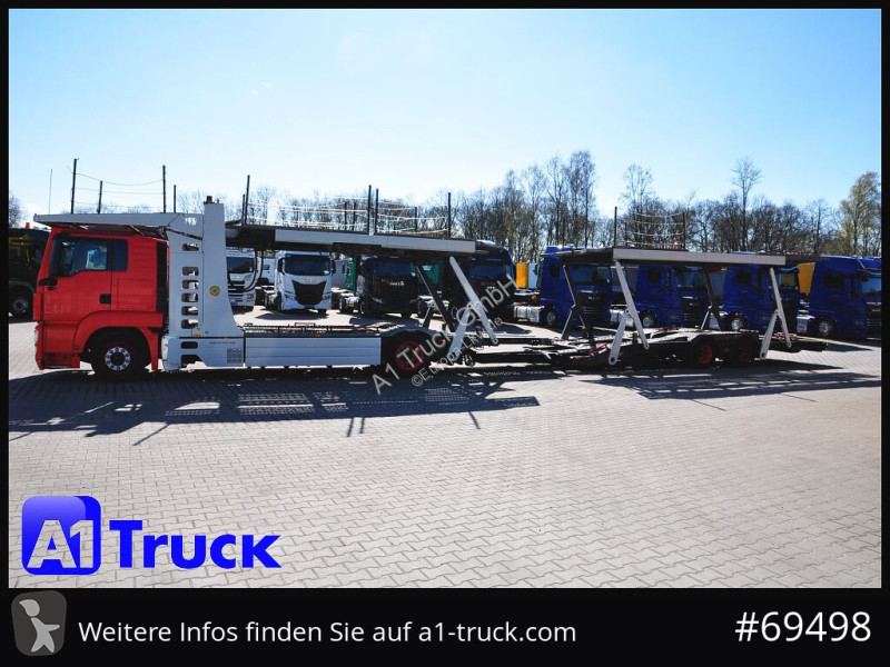 شاحنة MAN 18.400 TGX, Autotransporter Kässbohrer,