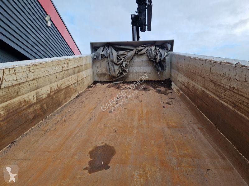 شاحنة Iveco 480 BI-BENNE + GRUE