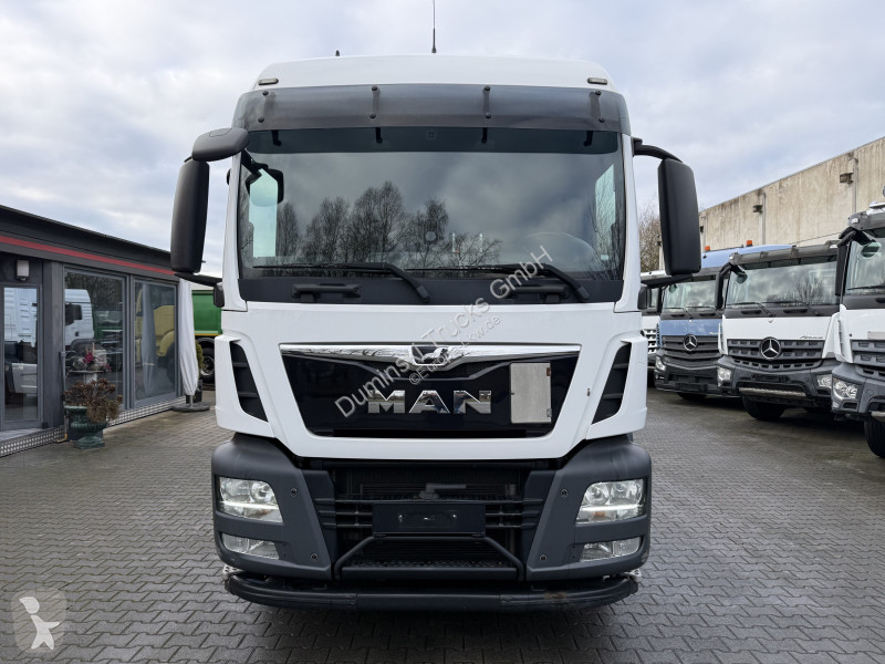 شاحنة MAN TGS 35.420 8X2-6 Haken/ Silo M-TEC...
