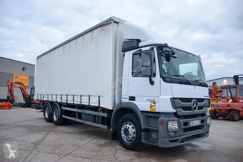 شاحنة Mercedes 2636 Buetec EEV - curtainsider