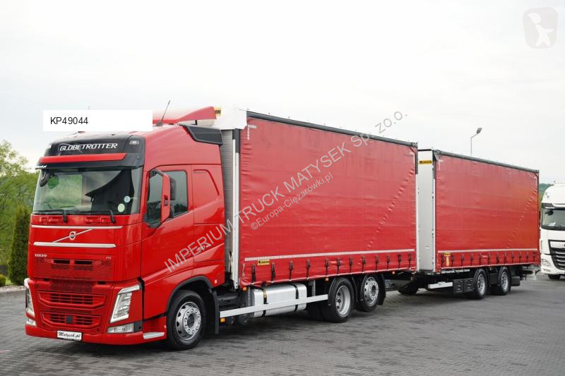 شاحنة Volvo FH 460 / ZESTAW TANDEM / 120 M3 /...