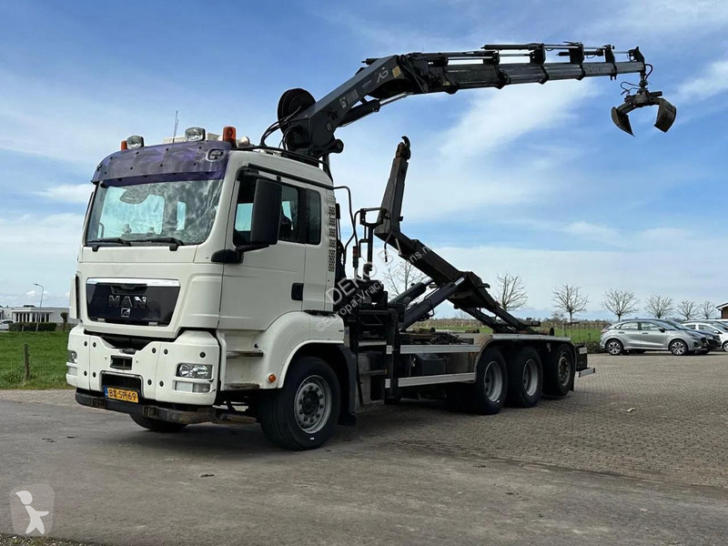 شاحنة MAN 35.400 8X4 !!TRIPLE!! 24tm CRANE/HOOK...