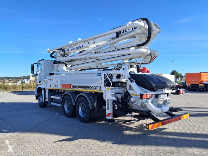 شاحنة Mercedes BETONSTAR H30-4Z SUR MERCEDES...