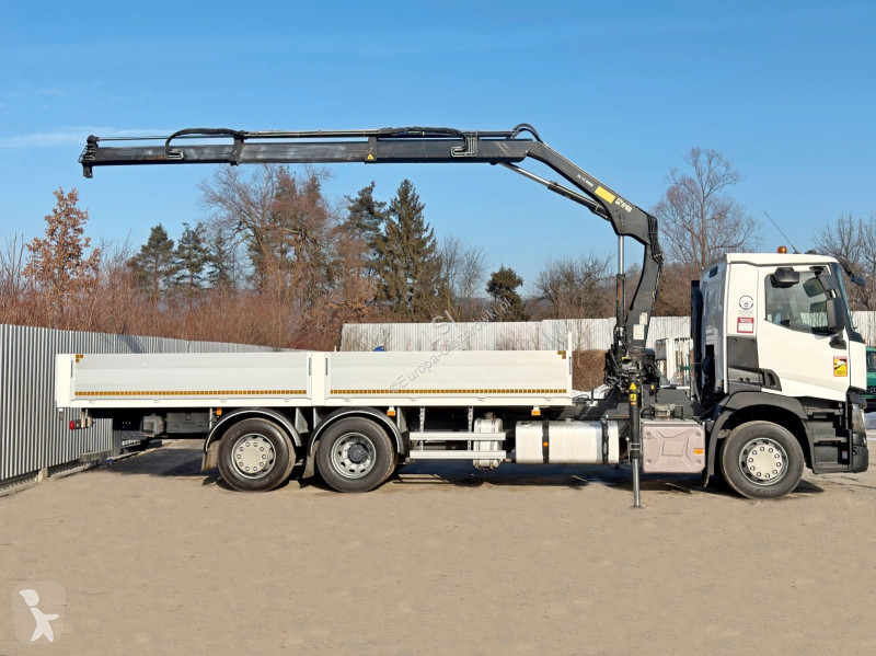 شاحنة Renault T 380 * HIAB 111 B - 2 HIDUO +...