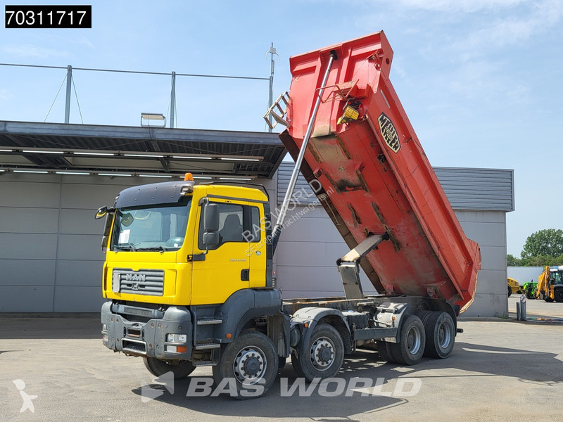 شاحنة MAN 41.440  8X8 8x8 18m3 Meiller tipper...