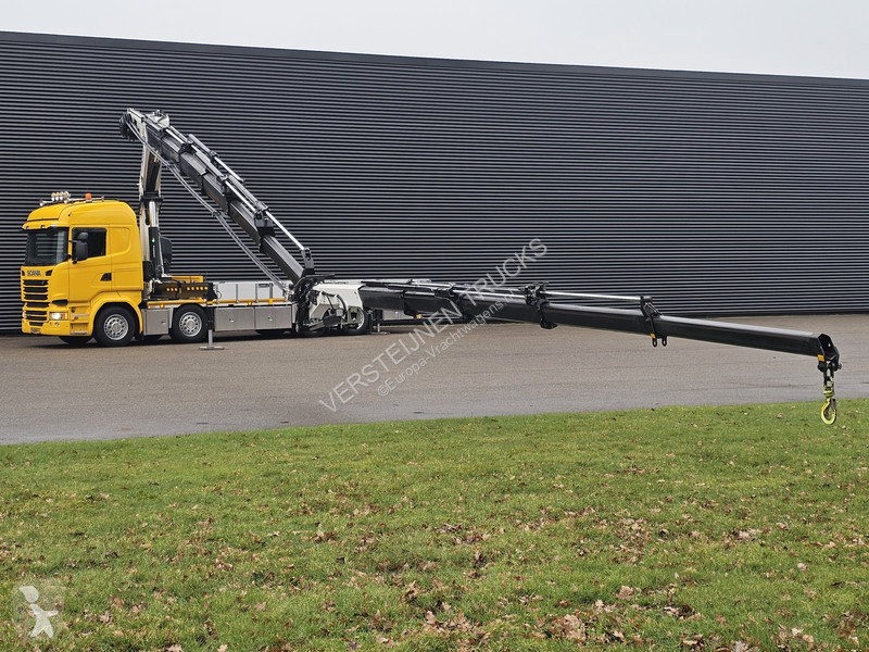شاحنة Scania R490 8X2/6 / HMF 50TM + JIB / N-TRUCK