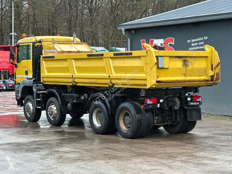 Camion MAN 35.480 8x6BB Meiller Bordmatik...