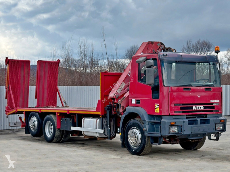 شاحنة Iveco EUROTEC 260E31* Abschleppwagen...