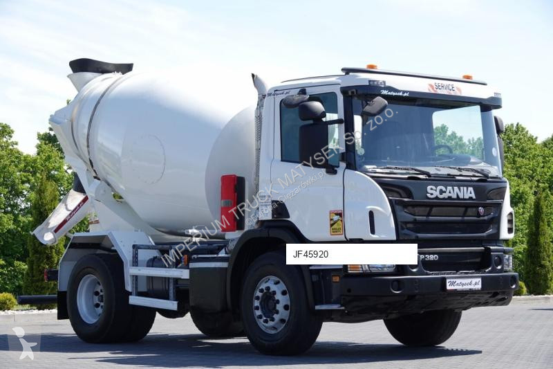 Betonárske zariadenie Scania P 320