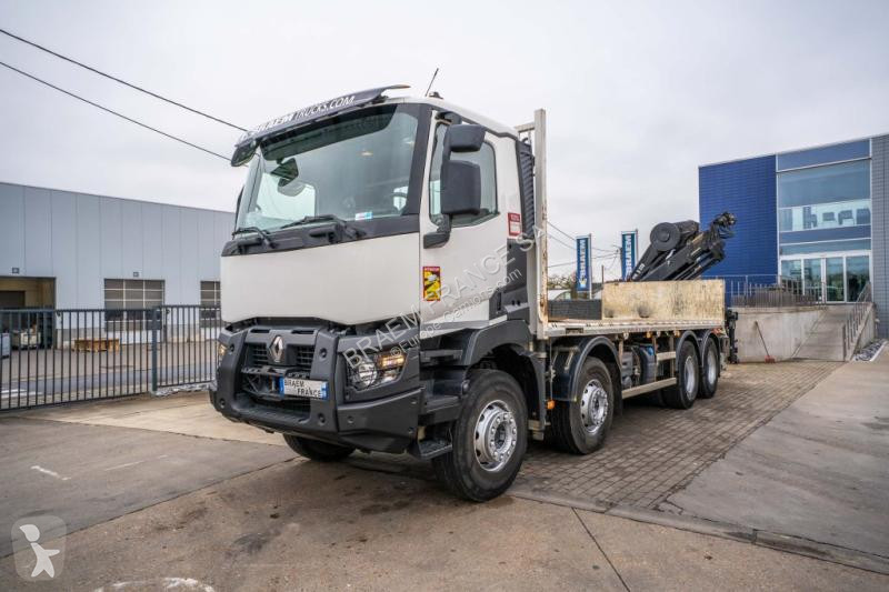 شاحنة Renault  C 430.32+HIAB 228ES-4+4EXT