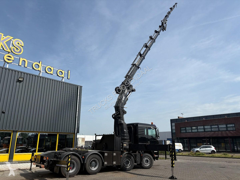 شاحنة MAN 41.430 + HIAB 800 6x + 5x JIB WINCH +...