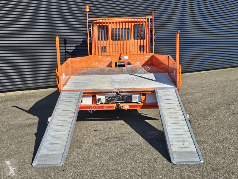شاحنة Iveco 8-160L OPRIJ / MACHINE TRANSPORT