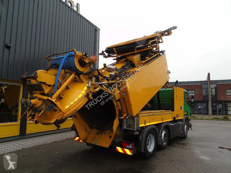 شاحنة Scania 360 360 + COMBI VACUUM WIEDEMANN +...