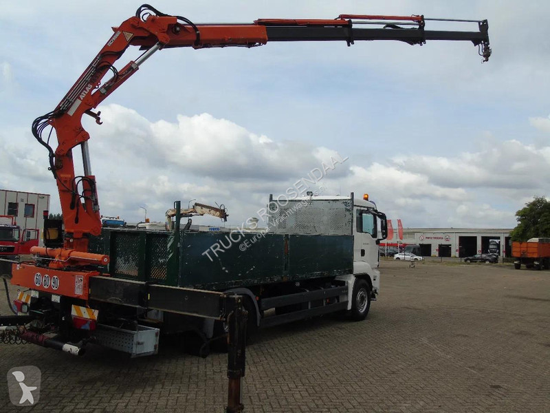 شاحنة MAN 18.440 + ATLAS 165 + EURO 5 + TRAILER...