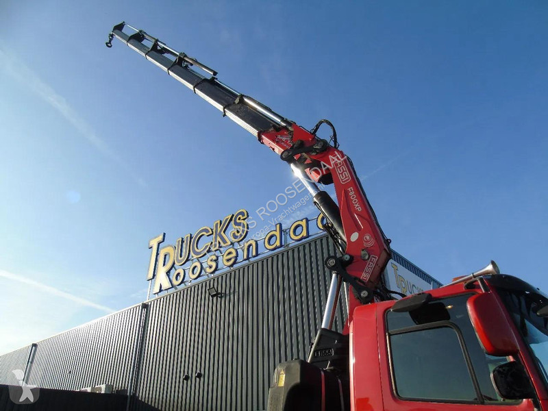 شاحنة DAF 85510 + FASSI 80TON 6x + 8X2 + EURO 5...