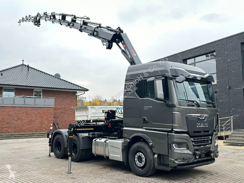 Lastbil MAN 33.580 MAN  33.580 6x4 Kran Hiab...
